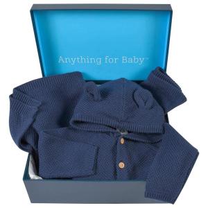 imageGerber Unisex Baby 3Piece Knit Clothing Gift Set Navy 36 MonthsNavy