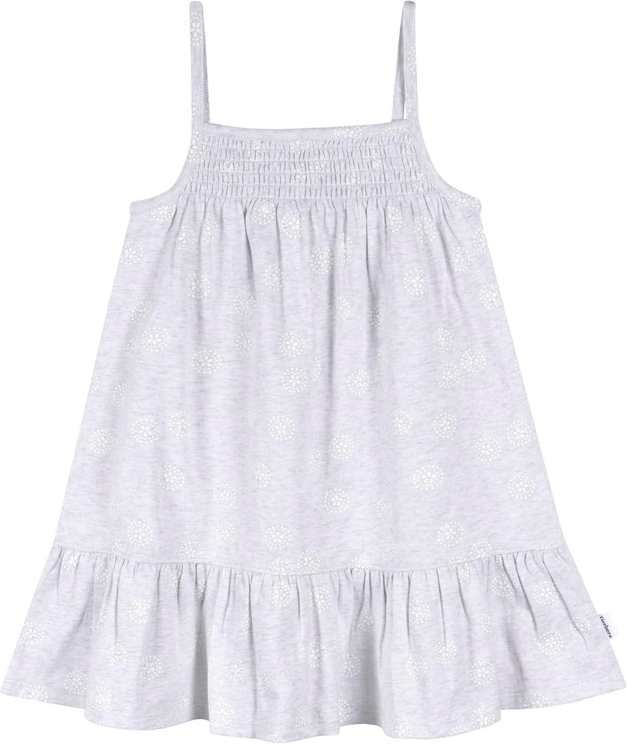 imageGerber Girls Toddler ShortSleeve and Sleeveless Dress SetSeaside