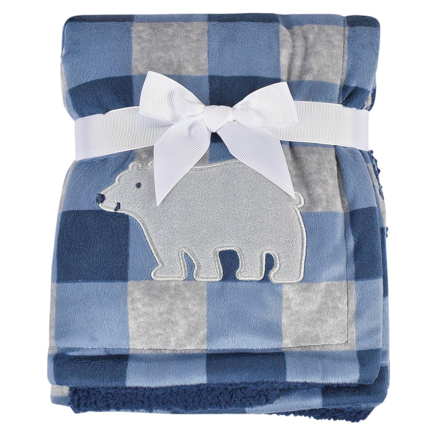 imageGerber Unisex Baby 2Piece Blanket Gift Set Bear One SizeBear