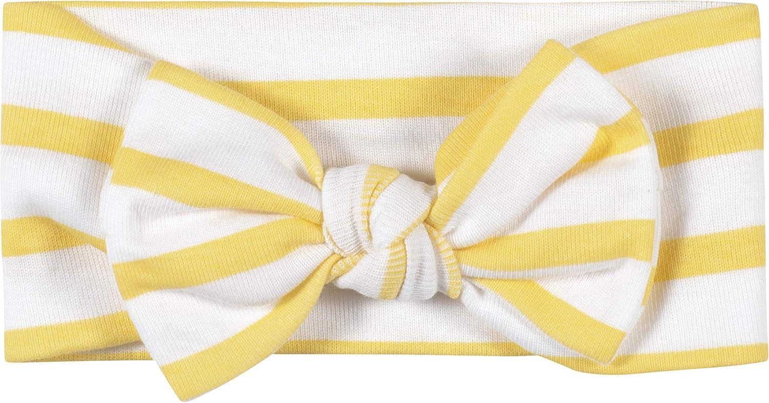 imageGerber babygirls 3piece Dress Diaper Cover and Headband SetYellow Bumblebee
