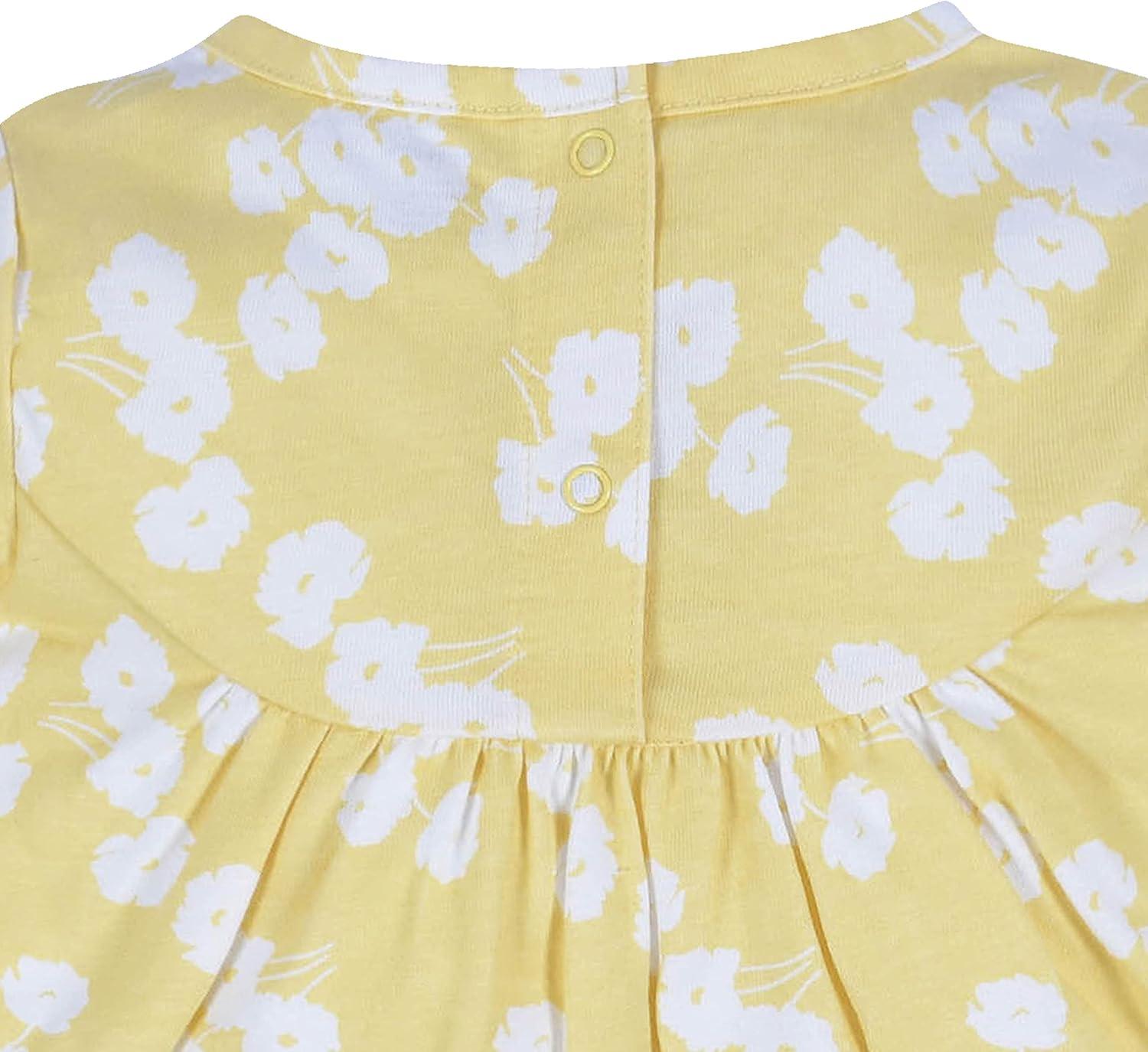 imageGerber babygirls Baby Girls 2piece Dress ampamp Legging SetGolden Flowers
