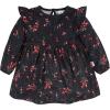 imageGerber Baby Girls Toddler 2Pack Long Sleeve DressesBlack Holly Berries