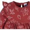 imageGerber Baby Girls Toddler 2Pack Long Sleeve DressesDark Orange Leaves