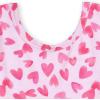 imageGerber Baby Girls Toddler Buttery Soft Short Sleeve Twirl Dress with Viscose Made from EucalyptusHeart Felt