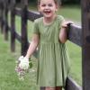 imageGerber Baby Girls Toddler Buttery Soft Short Sleeve Twirl Dress with Viscose Made from EucalyptusMoss