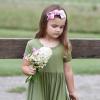 imageGerber Baby Girls Toddler Buttery Soft Short Sleeve Twirl Dress with Viscose Made from EucalyptusMoss