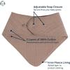 imageGerber Unisex Baby Muslin Bandana BibsSolid Nature