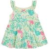 imageGerber babygirls 3piece Sundress Diaper Cover and Hat SetCasual DressFlamingo