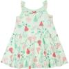 imageGerber babygirls 3piece Sundress Diaper Cover and Hat SetGreen Pear