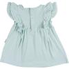 imageGerber babygirls Cotton Dress and Diaper Cover SetAqua Blue
