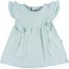 imageGerber babygirls Cotton Dress and Diaper Cover SetAqua Blue