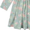 imageGerber babygirls Toddler 2pack Long Sleeve DressesVanilla  Green Floral