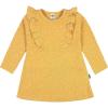 imageGerber Baby Girls Toddler Long Sleeve Dress with Ruffle DetailYellow Dots