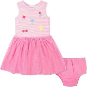 imageGerber Baby Girls 2Piece Tulle Dress and Diaper Cover
