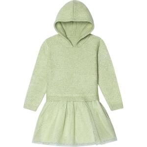 imageGerber Baby and Toddler Girls Sweater Dress with Tulle SkirtGreen