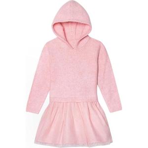 imageGerber Baby and Toddler Girls Sweater Dress with Tulle SkirtPink
