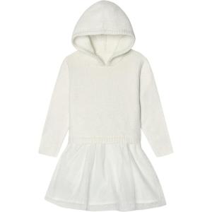 imageGerber Baby and Toddler Girls Sweater Dress with Tulle SkirtWhite