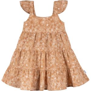 imageGerber Girls Toddler Sleeveless Gauze DressGroovy Floral