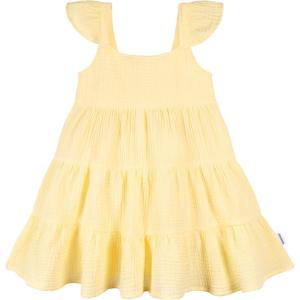 imageGerber Girls Toddler Sleeveless Gauze DressYellow