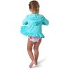 imageBaby ampamp Toddler Girls Pink Zipper Hoodie Terry CoverupAqua