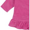 imageBaby ampamp Toddler Girls Pink Zipper Hoodie Terry CoverupPink