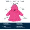 imageBaby ampamp Toddler Girls Pink Zipper Hoodie Terry CoverupPink