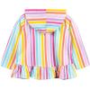 imageBaby ampamp Toddler Girls Pink Zipper Hoodie Terry CoverupRainbow