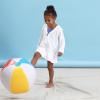 imageBaby ampamp Toddler Girls Pink Zipper Hoodie Terry CoverupWhite