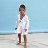 imageBaby ampamp Toddler Girls Pink Zipper Hoodie Terry CoverupWhite