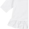 imageBaby ampamp Toddler Girls Pink Zipper Hoodie Terry CoverupWhite