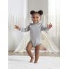 imageGerber Baby Boys 2Pack Long Sleeve Turtleneck Onesies BodysuitsGray