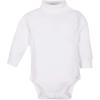 imageGerber Baby Boys 2Pack Long Sleeve Turtleneck Onesies BodysuitsWhite