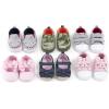 imageGerber Baby Girls Newborn Infant Girls Ballet Crib ShoePink Bow