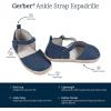 imageGerber BabyGirls Crib Shoes Newborn Infant Toddler Mary JaneDenim