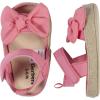 imageGerber BabyGirls Espadrille Sandal Crib ShoeCoral Pink