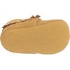 imageGerber BabyGirls Moccasins Crib Shoes Newborn Infant Neutral BoysTaupe Fringe