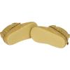 imageGerber BabyGirls Moccasins Crib Shoes Newborn Infant Neutral BoysTaupe Fringe