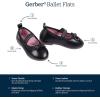 imageGerber BabyGirls Toddler Ballet Flat Crib ShoeBlack