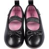 imageGerber BabyGirls Toddler Ballet Flat Crib ShoeBlack