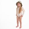 imageGerber Girls Baby Toddler Long Sleeved Rashguard Swim Bathing Suit SetPeaches