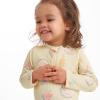 imageGerber Girls Toddler Long Sleeve One Piece Rashguard SwimsuitYellow Fruit