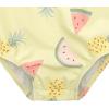 imageGerber Girls Toddler Long Sleeve One Piece Rashguard SwimsuitYellow Fruit