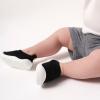 imageGerber Kids Baby Toddler Boy and Girl Stretchy Knit SlipOn SneakerBlack