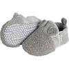 imageGerber UnisexBaby Fleece Lined Non Skid Soft Slipper Booties with EarsGrey Ears