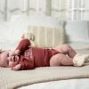 imageGerber UnisexBaby Fleece Lined Non Skid Soft Slipper Booties with EarsIvory Ears
