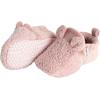 imageGerber UnisexBaby Fleece Lined Non Skid Soft Slipper Booties with EarsPink Ears