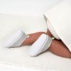 imageGerber UnisexBaby Newborn Infant Toddler Boy and Girl Slipon Sneaker Crib ShoeSilver Glitter
