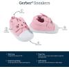 imageGerber UnisexBaby Sneakers Crib Shoes Newborn Infant Toddler Neutral Boy GirlBunny Pink