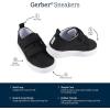 imageGerber UnisexChild Sneakers Crib Shoes Newborn Infant Toddler Neutral Boy Girl First WalkerBlack