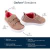 imageGerber UnisexChild Sneakers Crib Shoes Newborn Infant Toddler Neutral Boy Girl First WalkerRose Gold Glitter